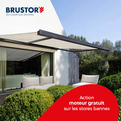 Brustor Action Moteur Gratuit sur les stores bannes