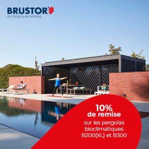 Brustor Remise sur les pergolas bioclimatiques